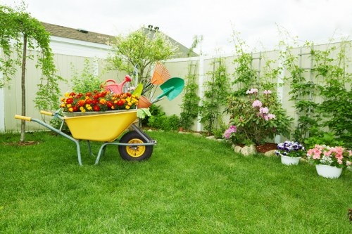 Lush garden designed by Gardeners Norwood